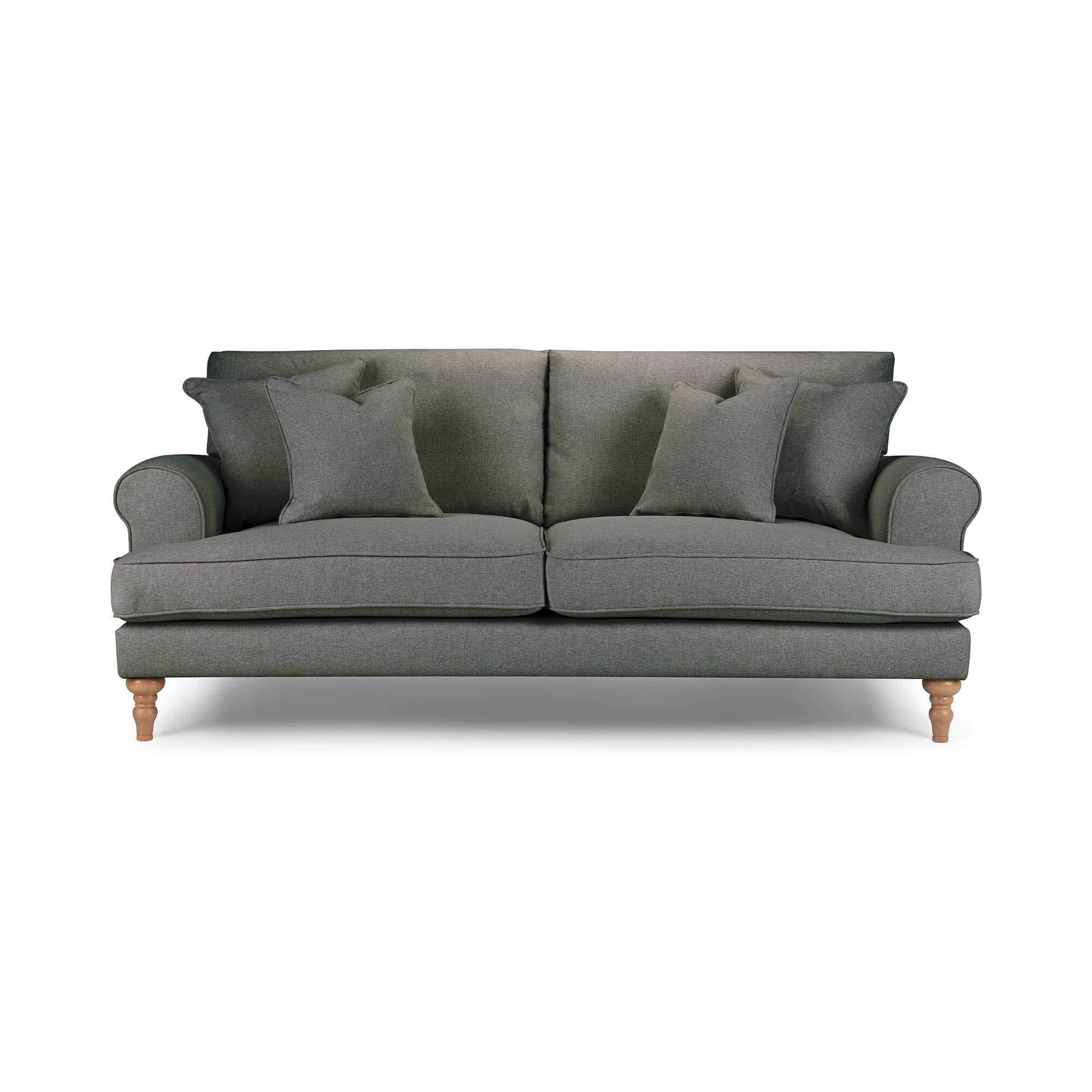 Sany Grey 3 Seater Sofa