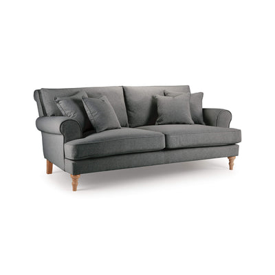 Sany Grey 4 Seater Sofa