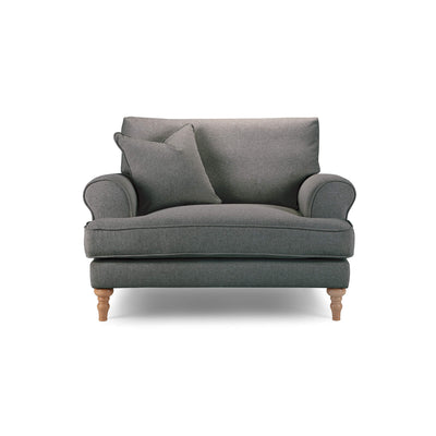 Sany Grey Snuggle Chair