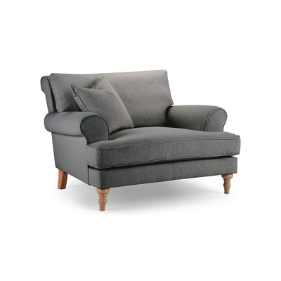 Sany Grey Snuggle Chair