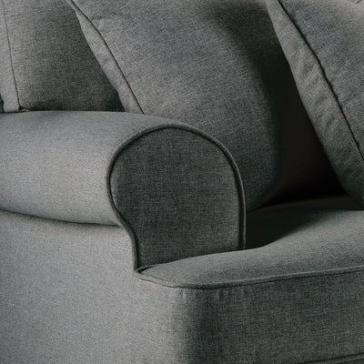 Sany Grey 4 Seater Sofa