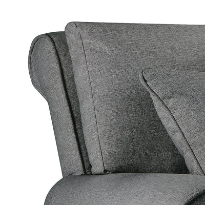 Sany Grey 4 Seater Sofa