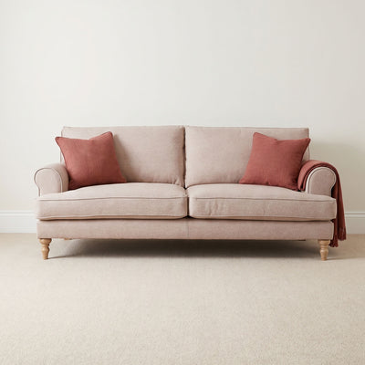 Sany Pink 4 Seater Sofa