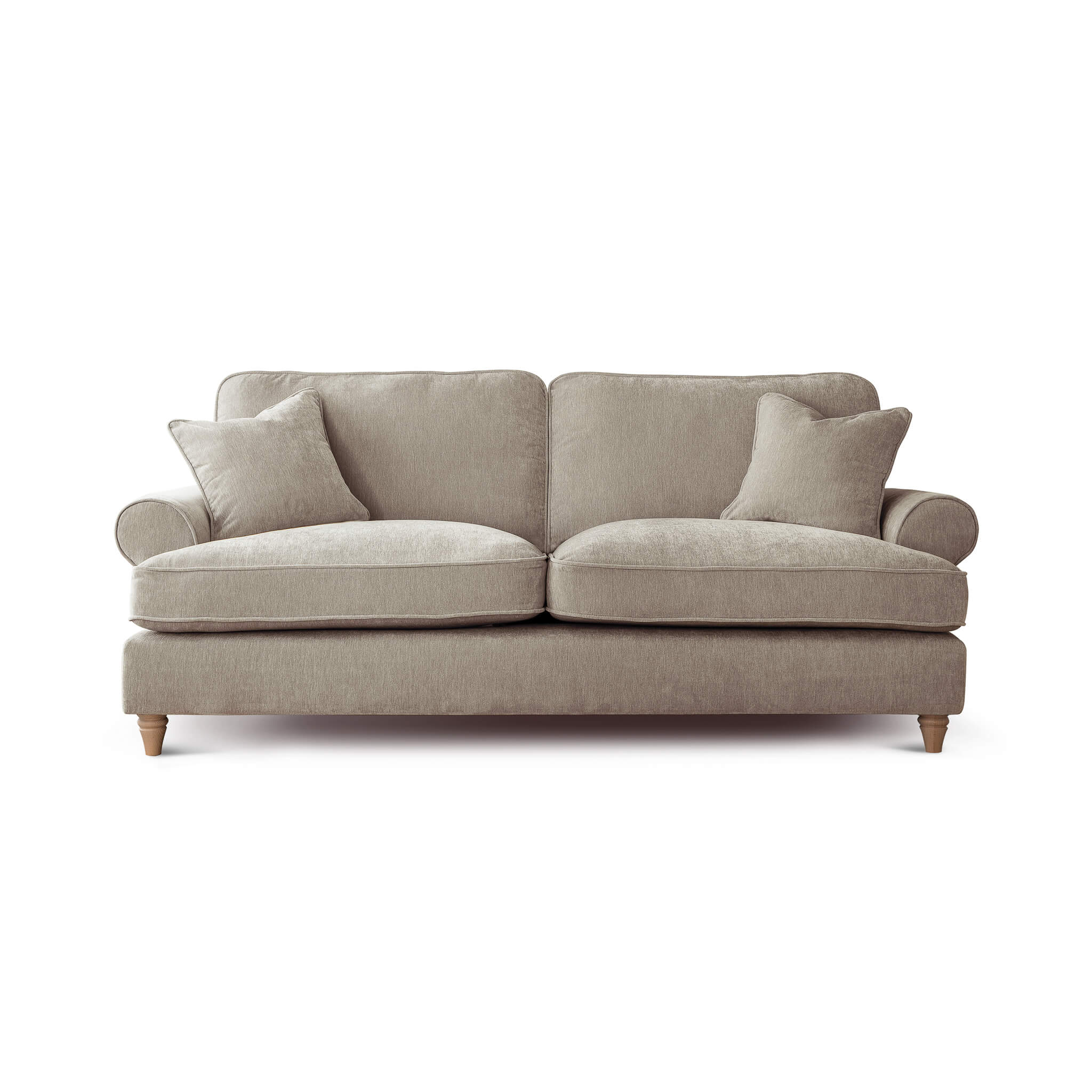 Sharika Beige 3 Seater Sofa