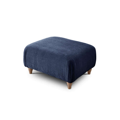 Sharika Blue Footstool