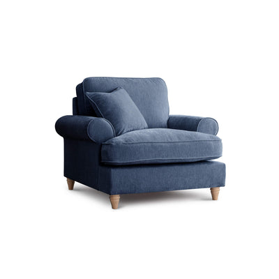Sharika Blue Armchair