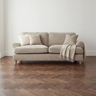 Sharika Beige 3 Seater Sofa