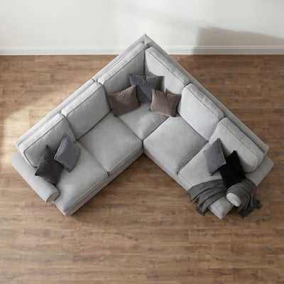 Sharika Grey Double Corner Sofa