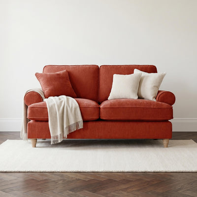 Sharika Red 2 Seater Sofa