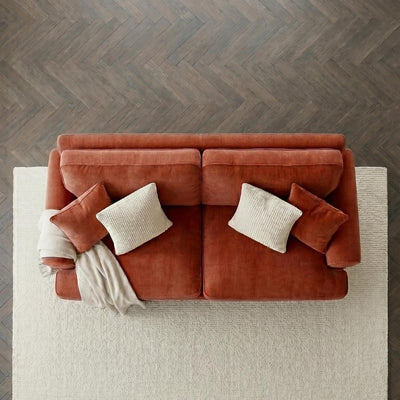 Sharika Red 3 Seater Sofa