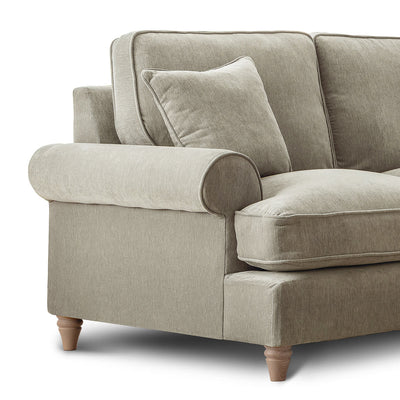 Sharika Beige Double Corner Sofa