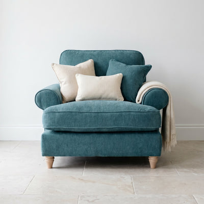 Sharika Teal Armchair