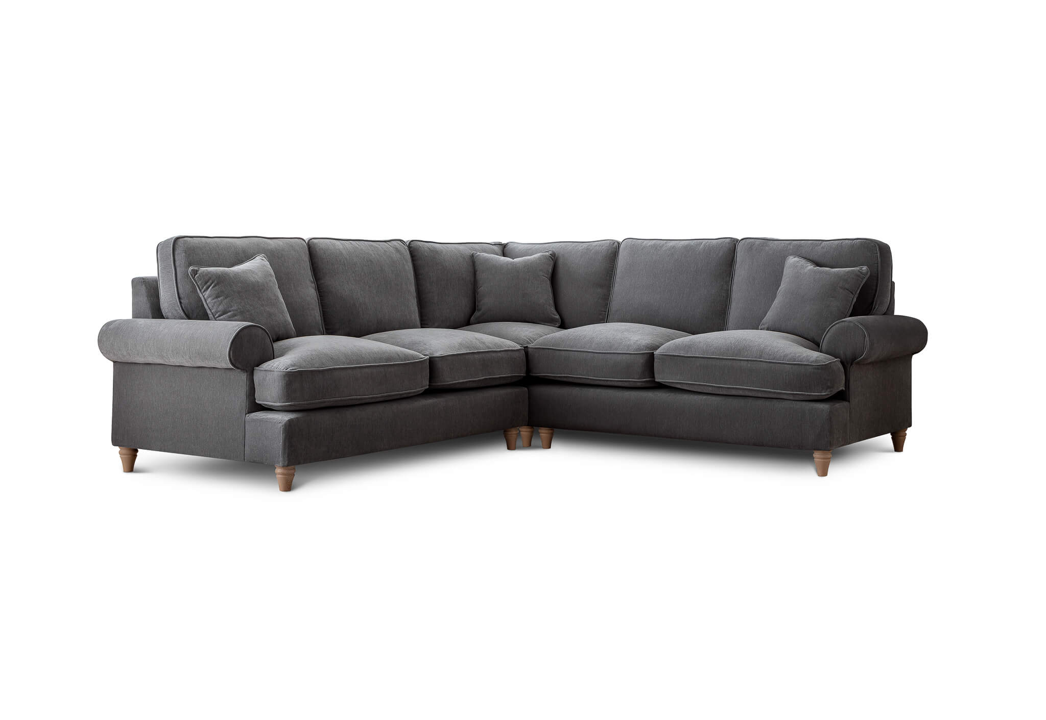 Sharika Grey Double Corner Sofa