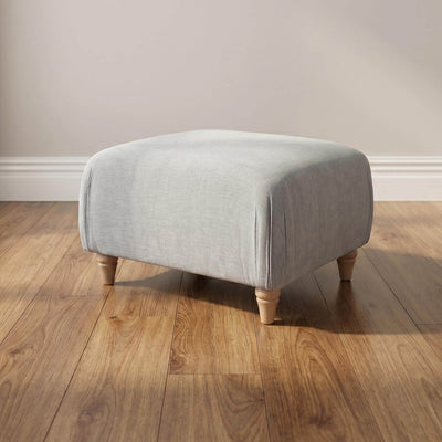 Sharika Grey Footstool