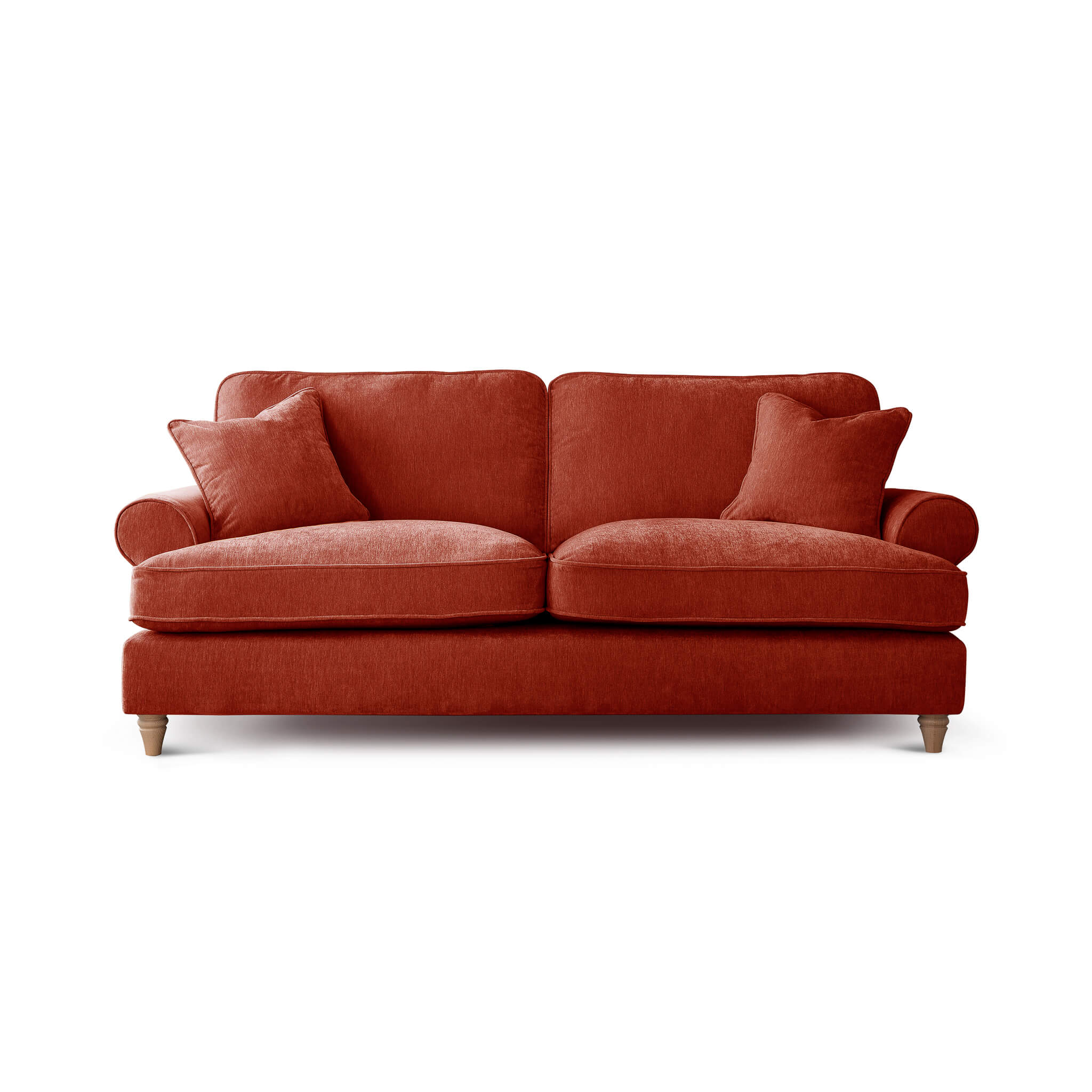 Sharika Red 3 Seater Sofa