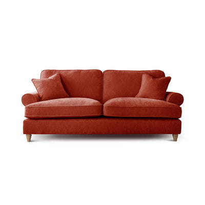 Sharika Red 3 Seater Sofa