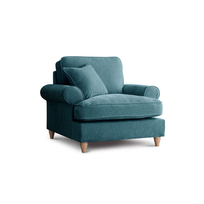 Sharika Teal Armchair