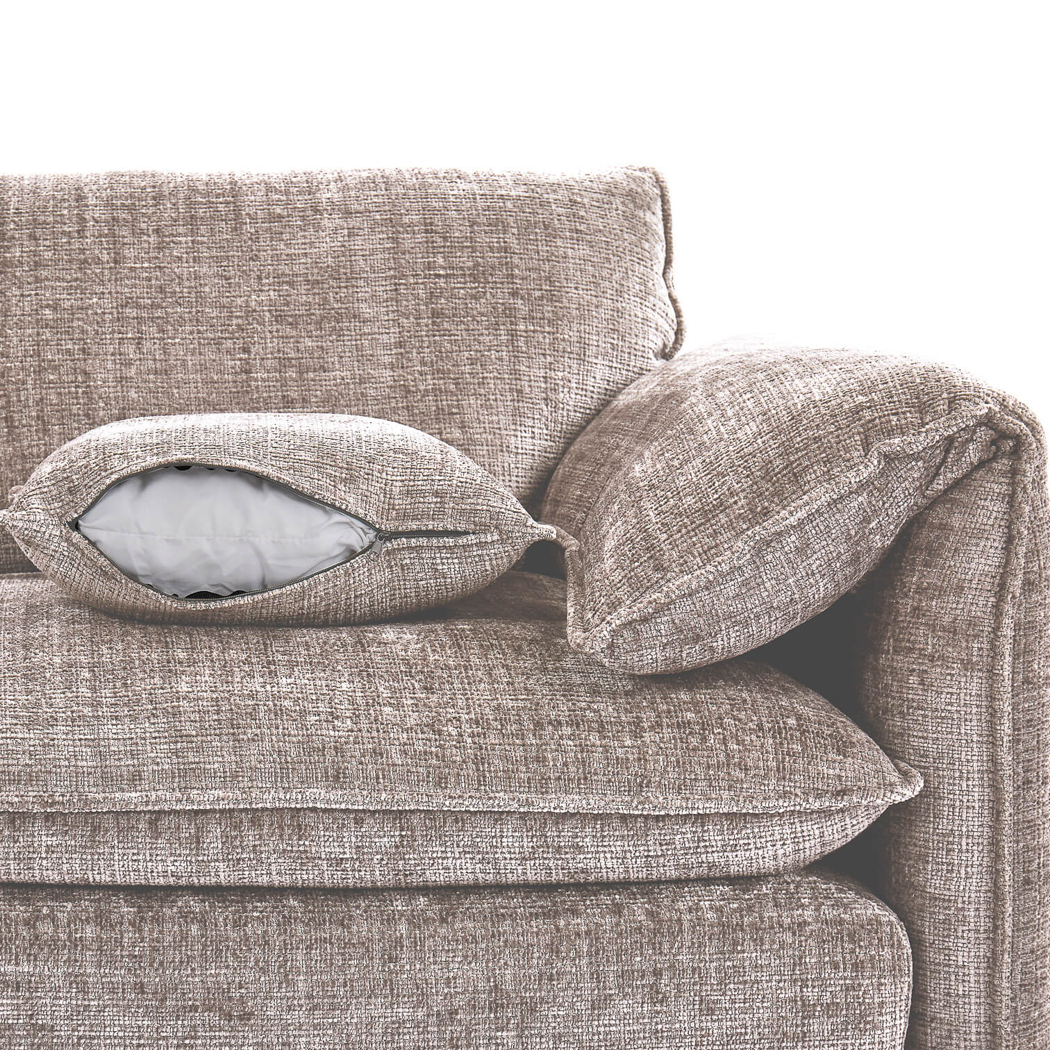 Skye Beige 2 Seater Sofa