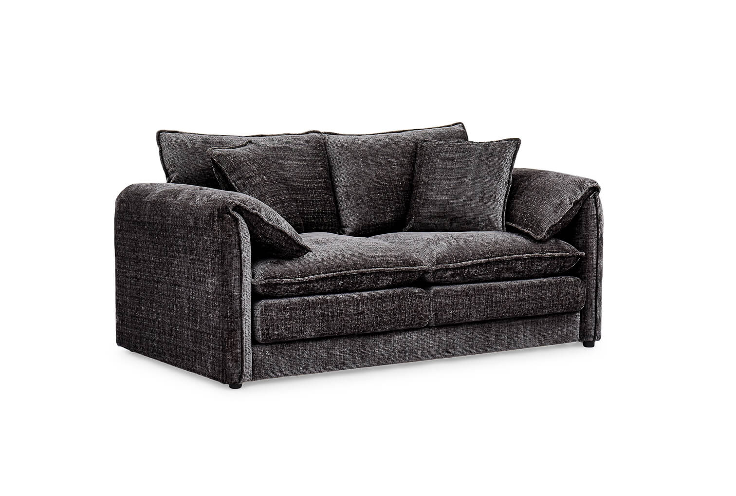 Skye Black 2 Seater Sofa
