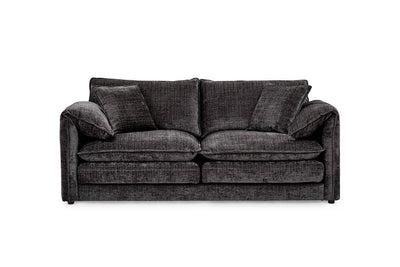 Skye Black 3 Seater Sofa