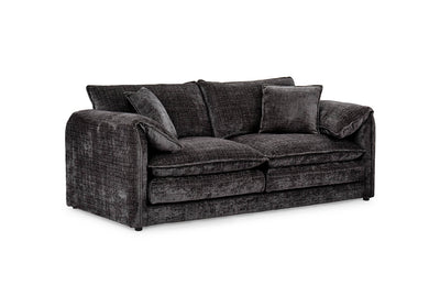 Skye Black 3 Seater Sofa