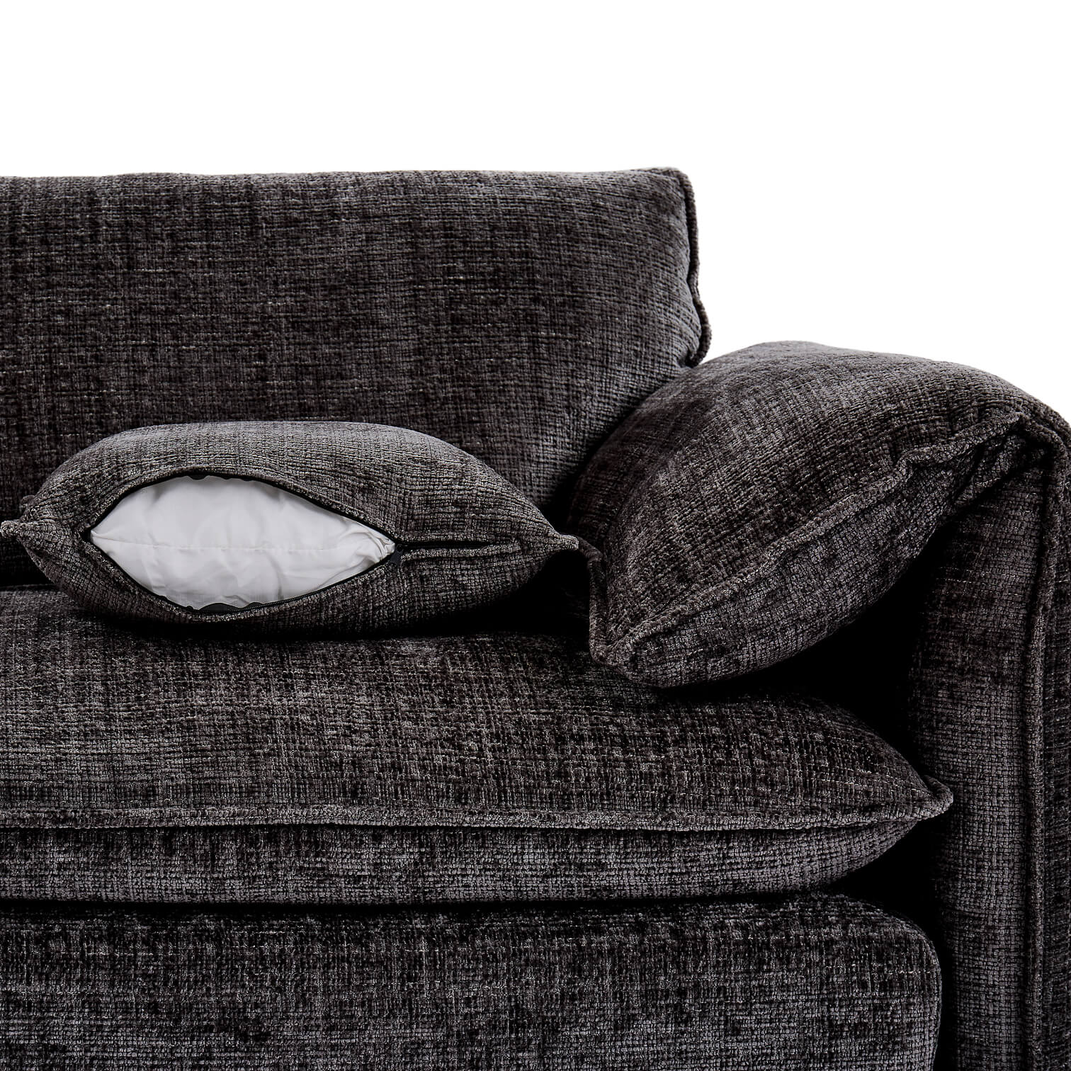 Skye Black 2 Seater Sofa