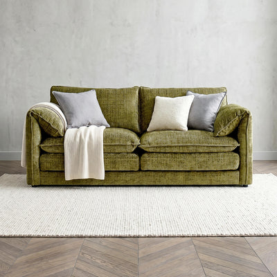 Skye Green 3 Seater Sofa