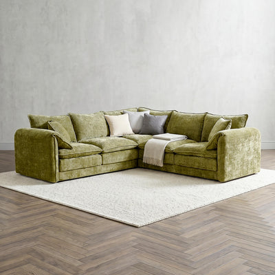 Skye Green Double Corner Sofa