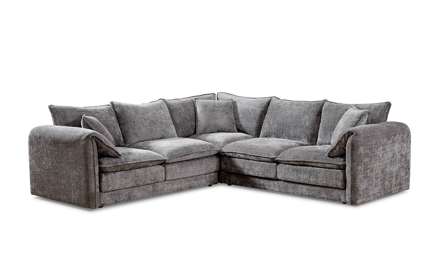Skye Grey Double Corner Sofa