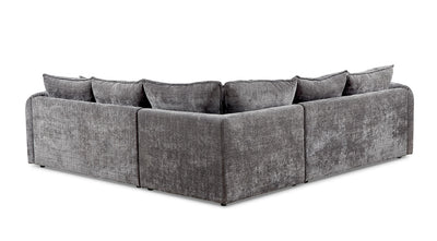 Skye Grey Double Corner Sofa