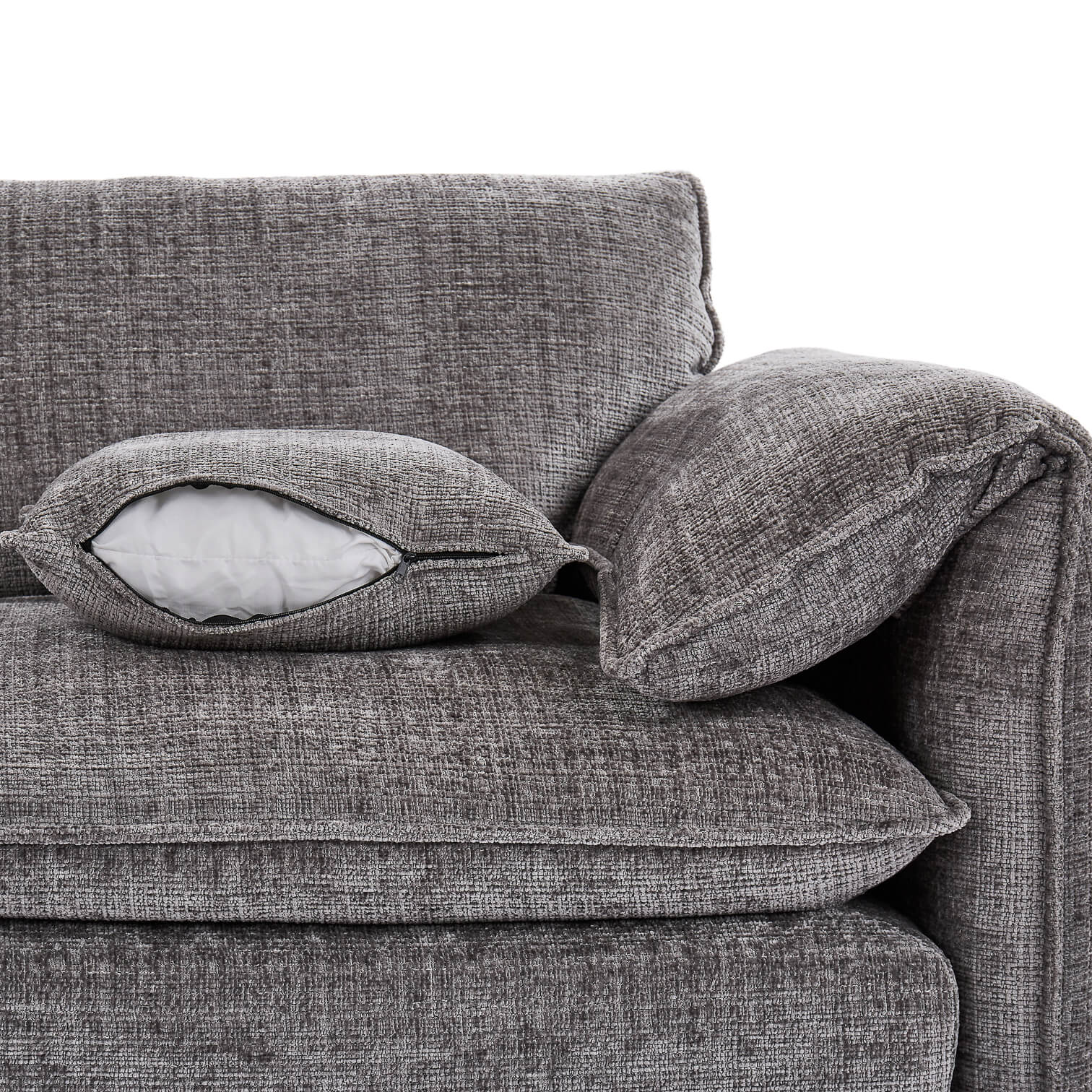 Skye Grey 2 Seater Sofa