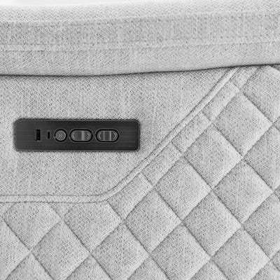 Orbit Grey 3 Seater Power Recliner Sofa