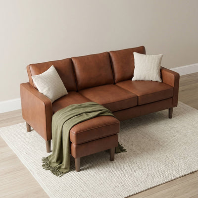 Theo Brown Reversible Corner Sofa