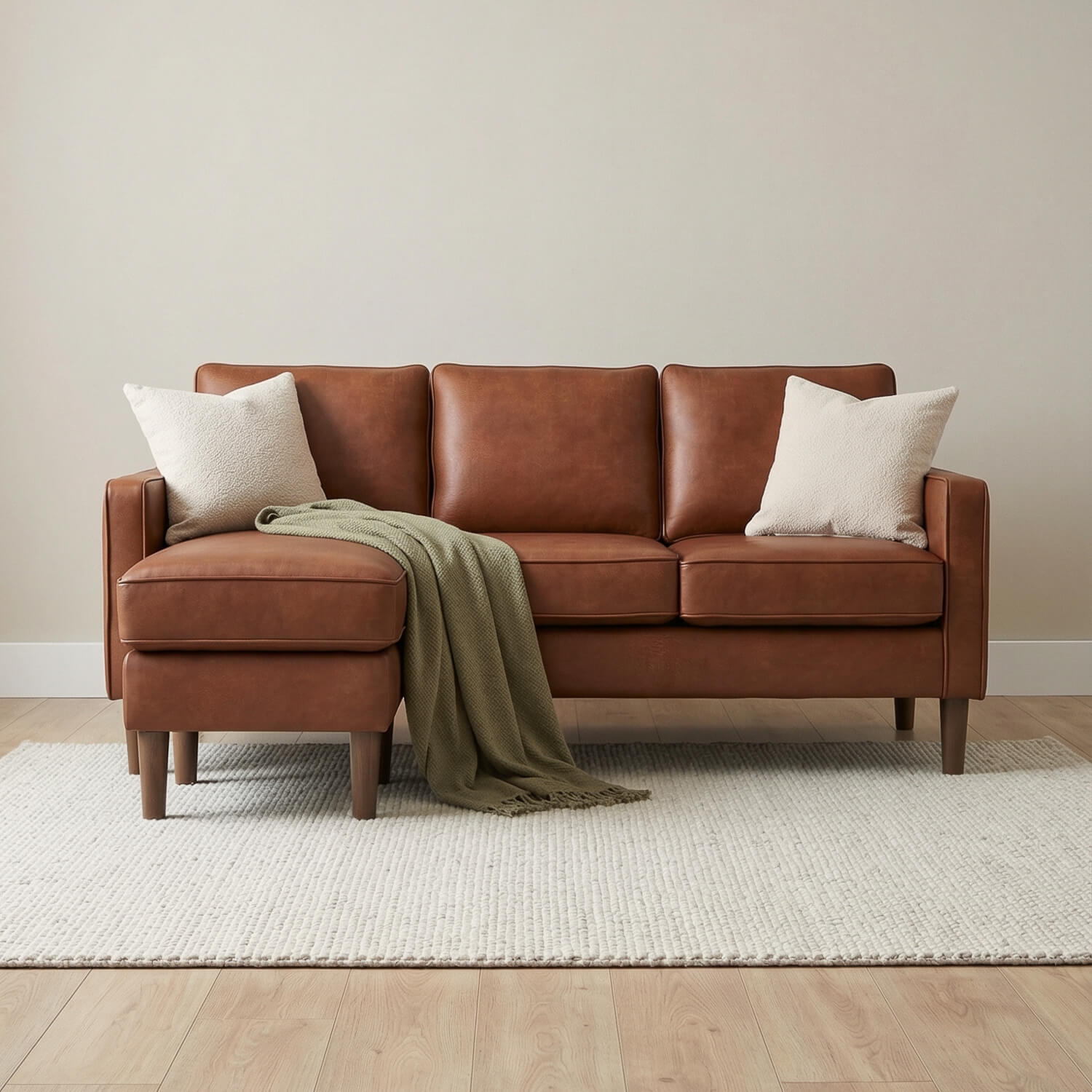 Theo Brown Reversible Corner Sofa