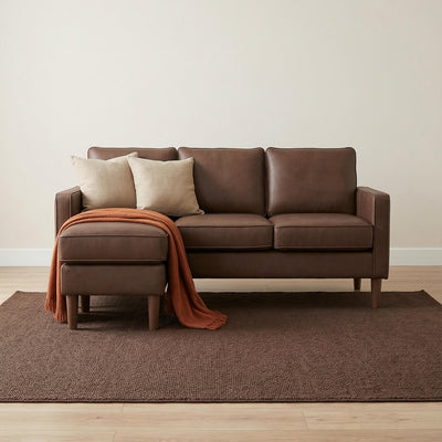 Theo Brown Reversible Corner Sofa