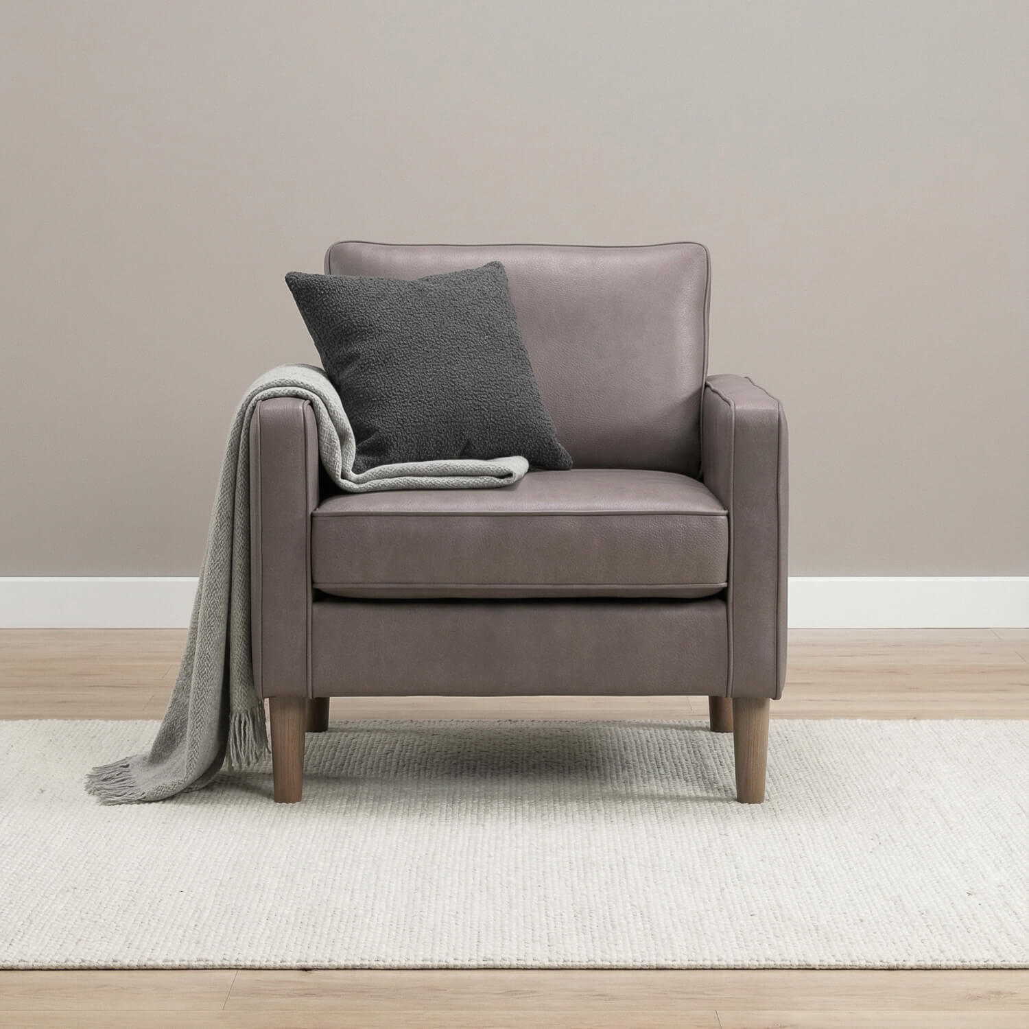 Theo Grey Armchair