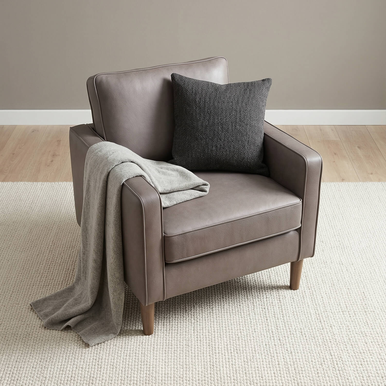 Theo Grey Armchair