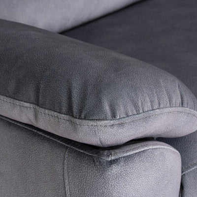 Toledo Grey Power Recliner Armchair