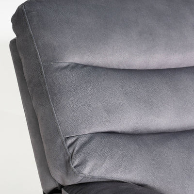 Toledo Grey 3 Seater Power Recliner Sofa