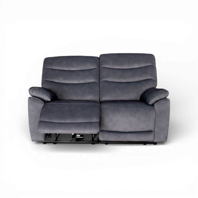 Toledo Grey 2 Seater Power Recliner Sofa