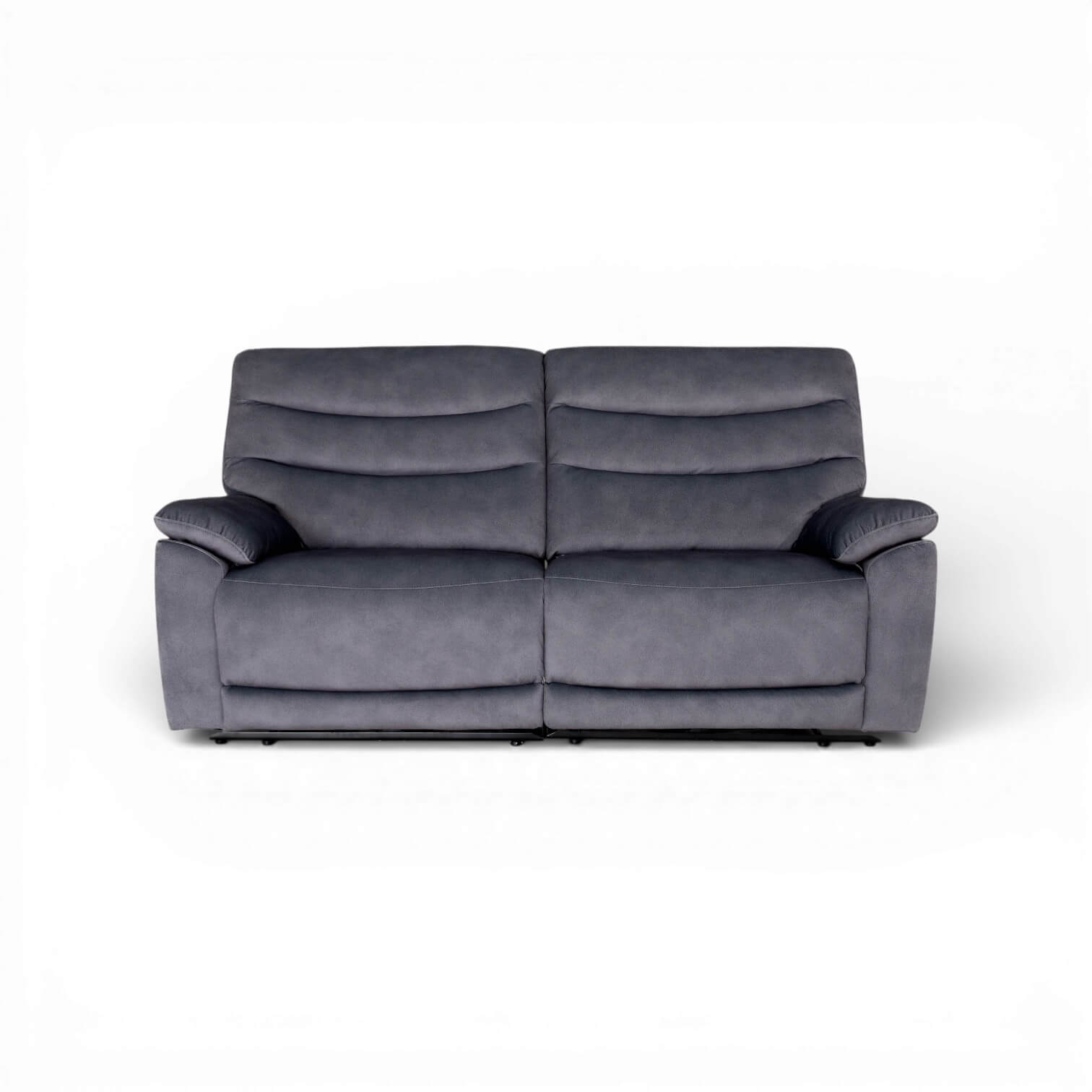 Toledo Grey 3 Seater Power Recliner Sofa