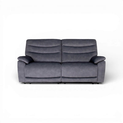 Toledo Grey 3 Seater Power Recliner Sofa