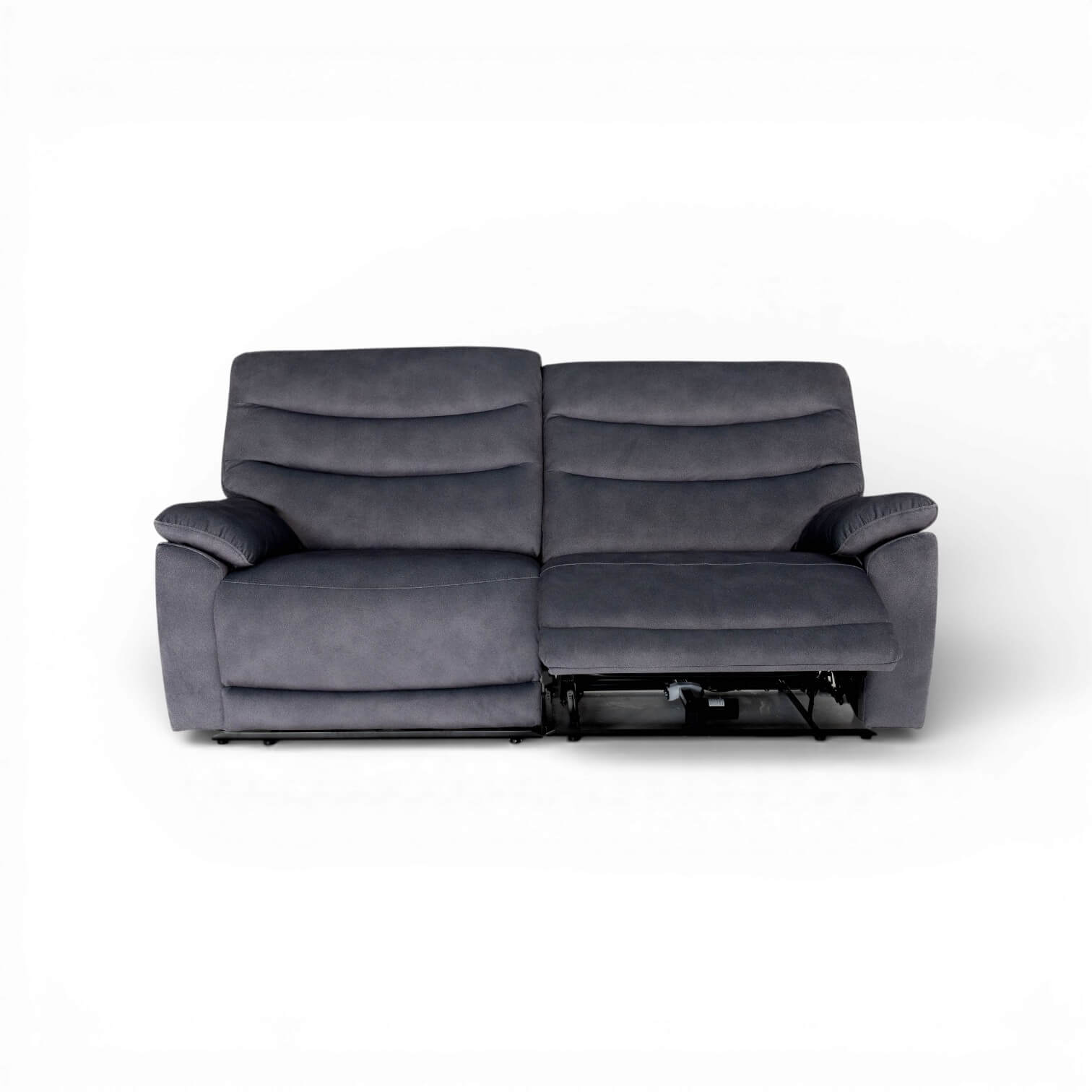 Toledo Grey 3 Seater Power Recliner Sofa