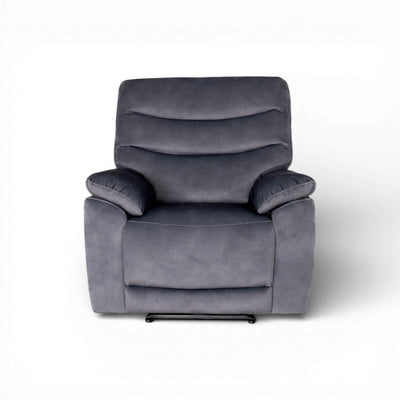 Toledo Grey Power Recliner Armchair