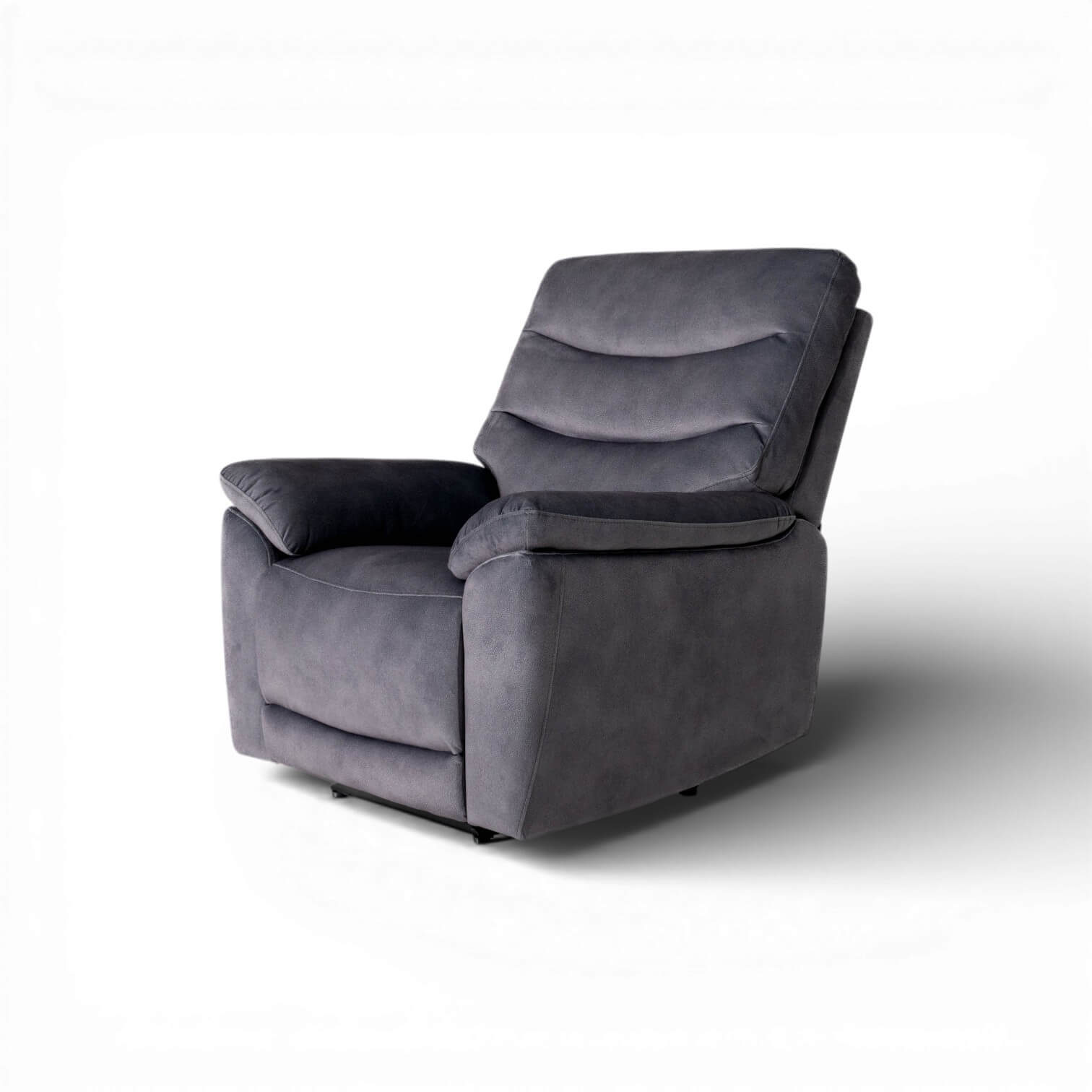 Toledo Grey Power Recliner Armchair