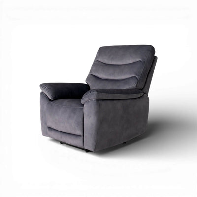 Toledo Grey Power Recliner Armchair