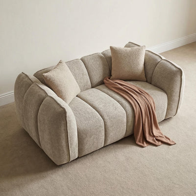 Varella Beige 2 Seater Sofa