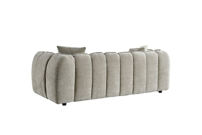 Varella Beige 3 Seater Sofa