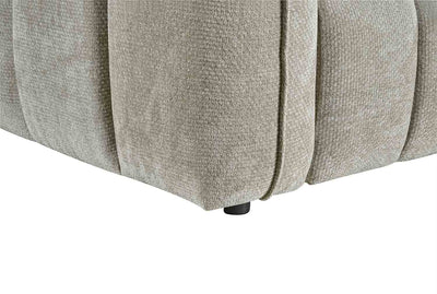 Varella Beige 3 Seater Sofa