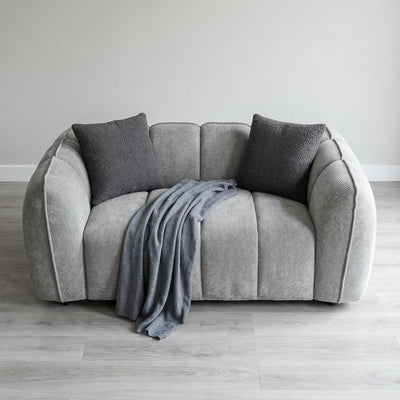 Varella Grey 2 Seater Sofa